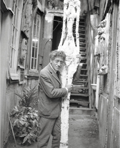 Alberto Giacometti. nel corso del Novecento