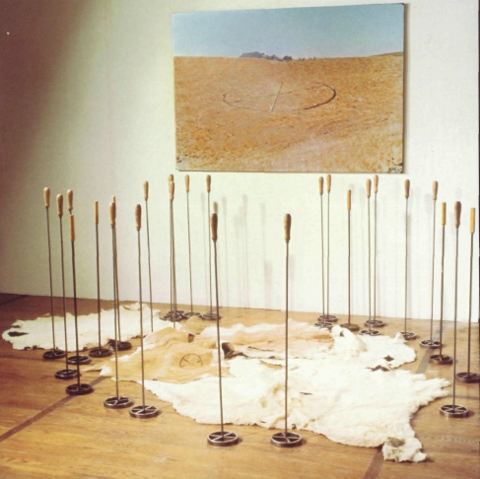 Dennis Oppenheim. Early works and installations